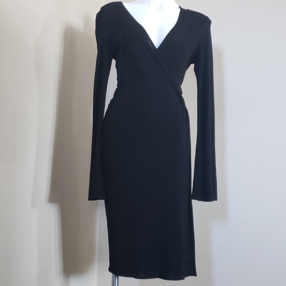 Laundry by Shelly Segal black dress